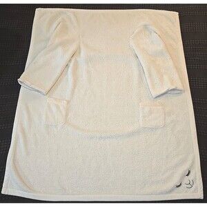 Lambie Wearable Blanket wSleeves 68x56in BathandBodyWorks Robe SOFT Fleece Cream
